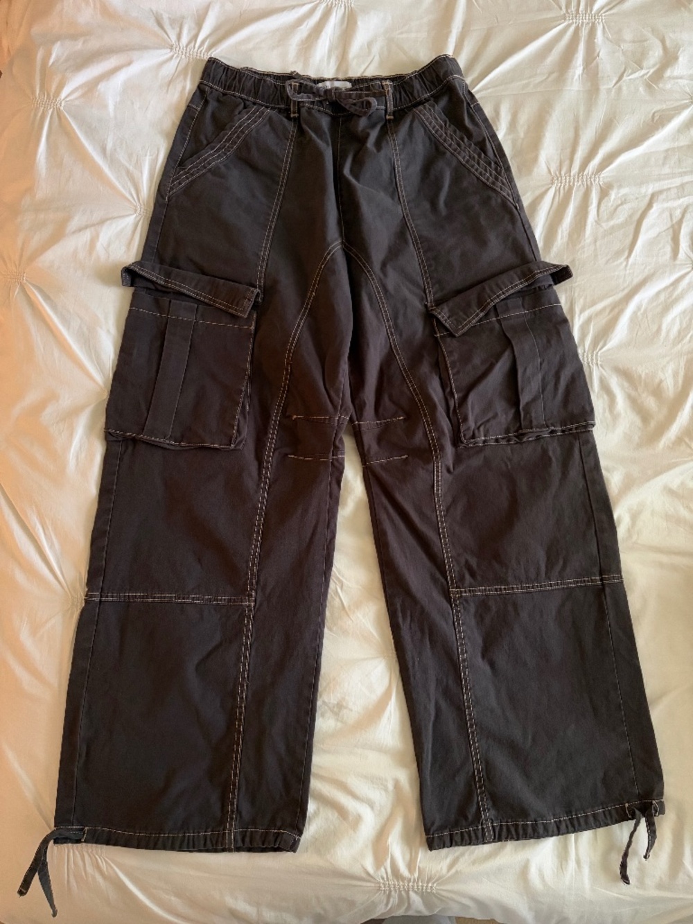 Zara dark grey cargo pants | Size 8